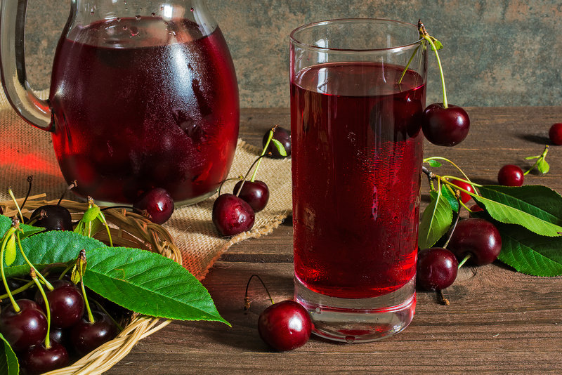 Drinking tart cherry juice can help less DOMS.