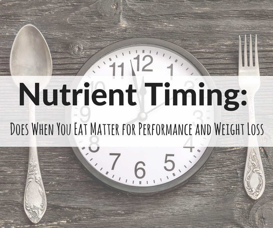 Nutrient Timing: Does When You Eat Matter for Peak Performance and Weight Loss?