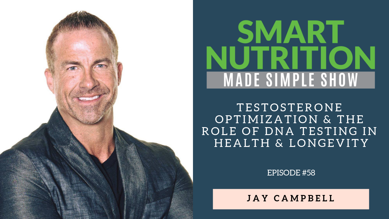 Testosterone Optimization & The Role of DNA Testing in Health & Longevity with Jay Campbell [Podcast Episode #58]