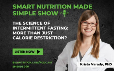 200_ The Science of Intermittent Fasting: More Than Just Calorie Restriction? With Krista Varady, PhD