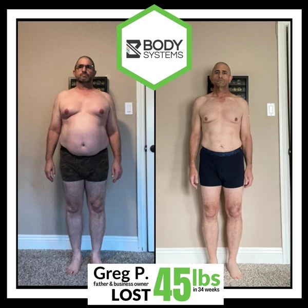 Greg, Body Systems coaching success story