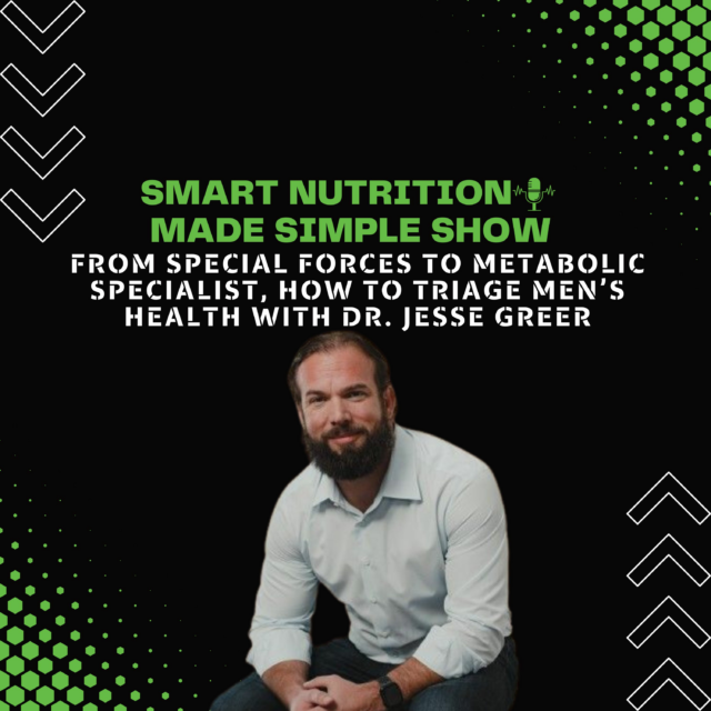 223_From Special Forces to Metabolic Specialist, How to Triage Men’s Health with Dr. Jesse Greer