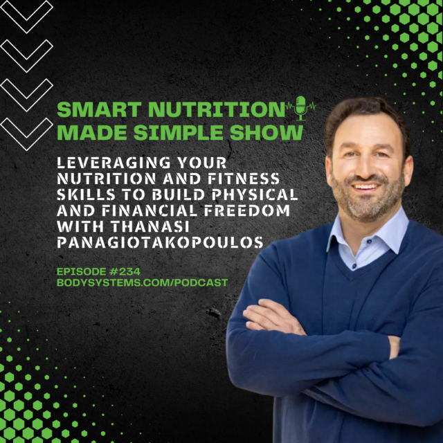 234_ Leveraging Your Nutrition & Fitness Skills to Build Physical & Financial Freedom with Thanasi Panagiotakopoulos